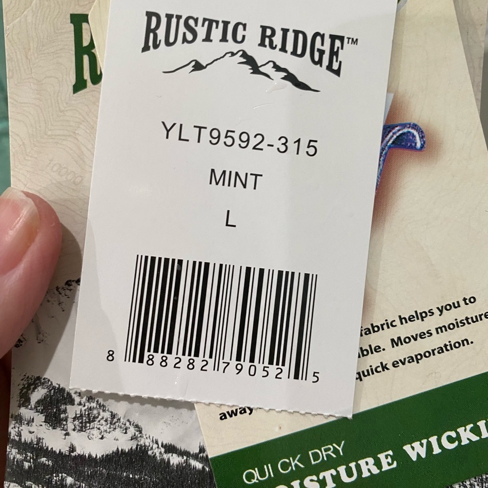 NWT Rustic Ridge Waffle Knit Pullover. Size L - Picture 3 of 3